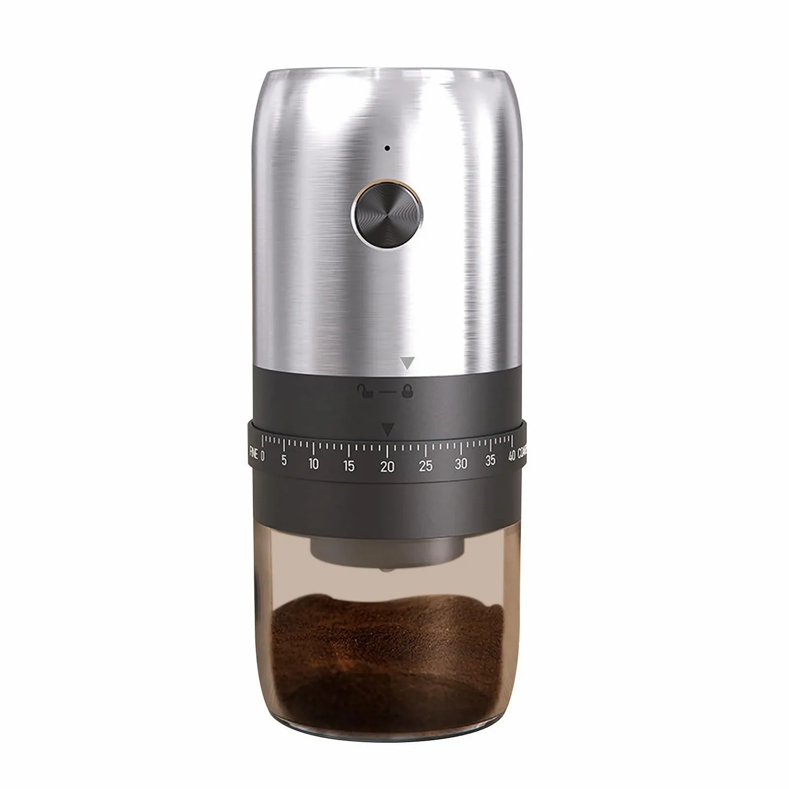 Электрическая кофемолка портативная SIXRUN USB Аккумуляторная для дома в дороге, фото №1