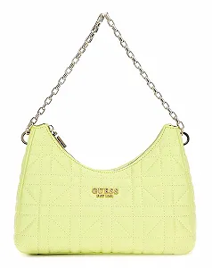 Сумка на плече GUESS Assia Top Zip, чартрез - Фото 1