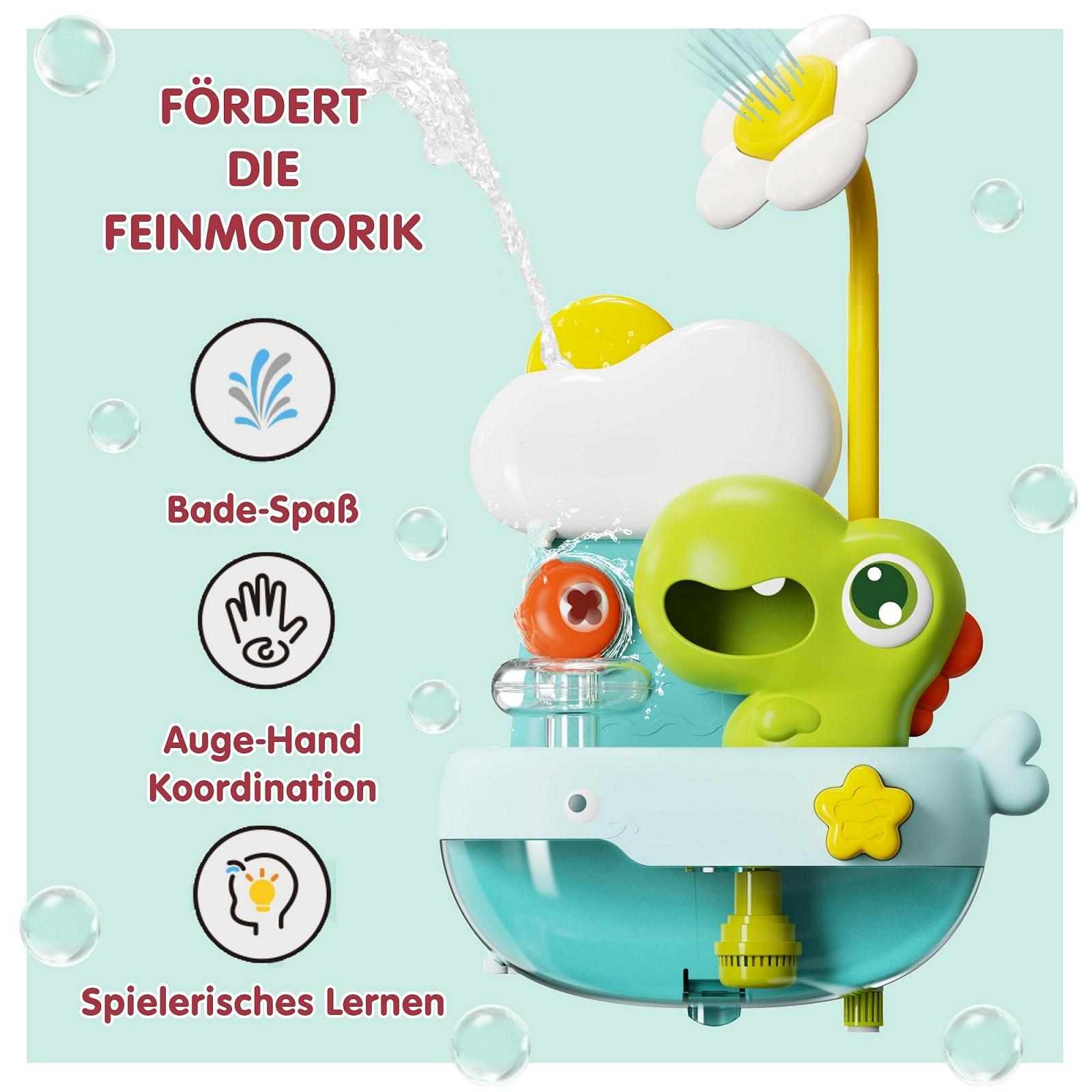 Игрушка для ванны Динозавр с пеной для душа, фото №3