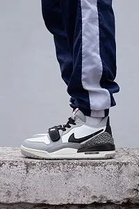 Кроссовки Nike Air Jordan Legacy 312 Grey White Black - Фото 1