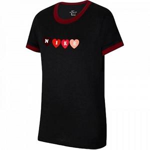 Футболка Nike NSW TEE RINGER LOVE XS - Фото 1
