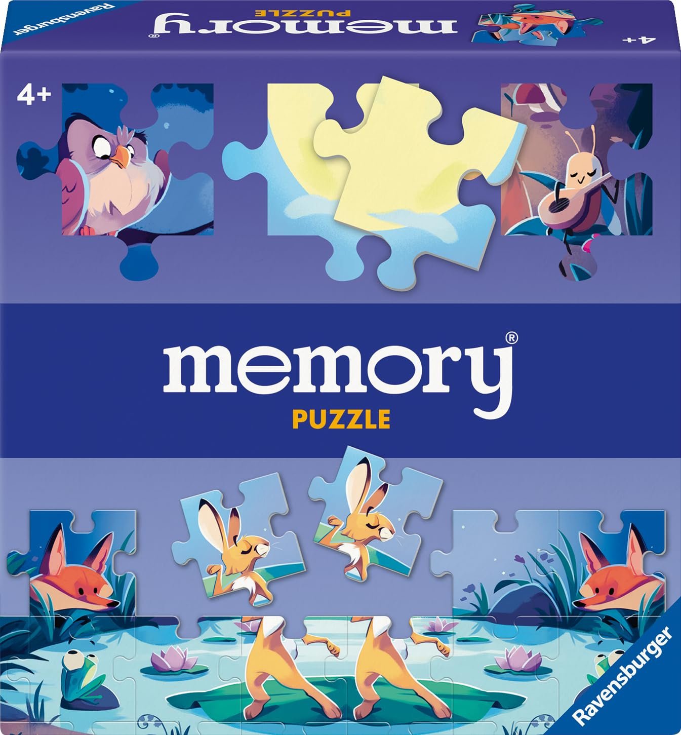Пазл-игра Ravensburger Memory 24690 Animals by the Pond для 2-4 игроков от 4 лет, фото №1 Пазл-игра Ravensburger Memory 24690 Animals by the Pond для 2-4 игроков от 4 лет, фото №1