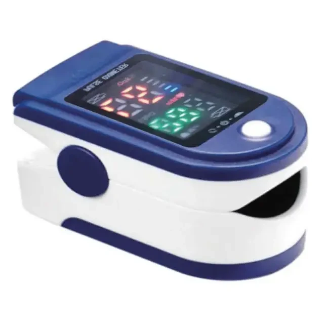 Пульсоксиметр Fingertip LK88 Pulse Oximeter Бело-синий, фото №2 Пульсоксиметр Fingertip LK88 Pulse Oximeter Бело-синий, фото №2