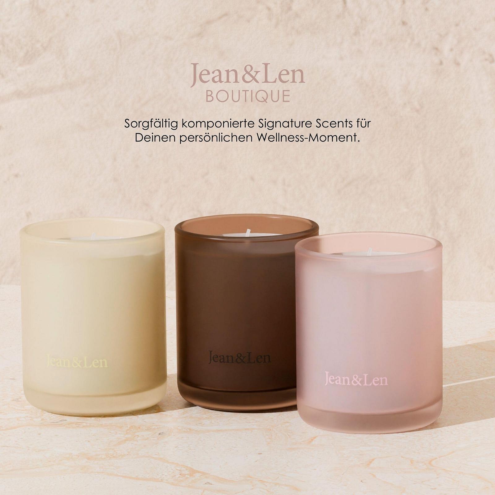 Свічка Jean & Len Aromatic Therapy Peony & Lychee Натуральний соєвий віск Делікатний квітковий аромат 120 г, фото №7