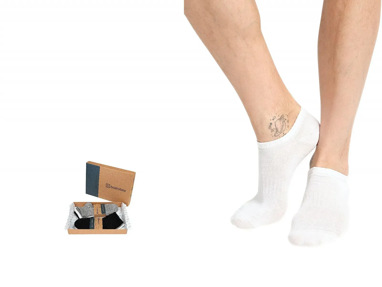 Спортивні шкарпетки Дихаючі В рубчик Бавовна Різні кольори Набір 6 шт. Розмір 34-38/38-42/42-46, фото №1