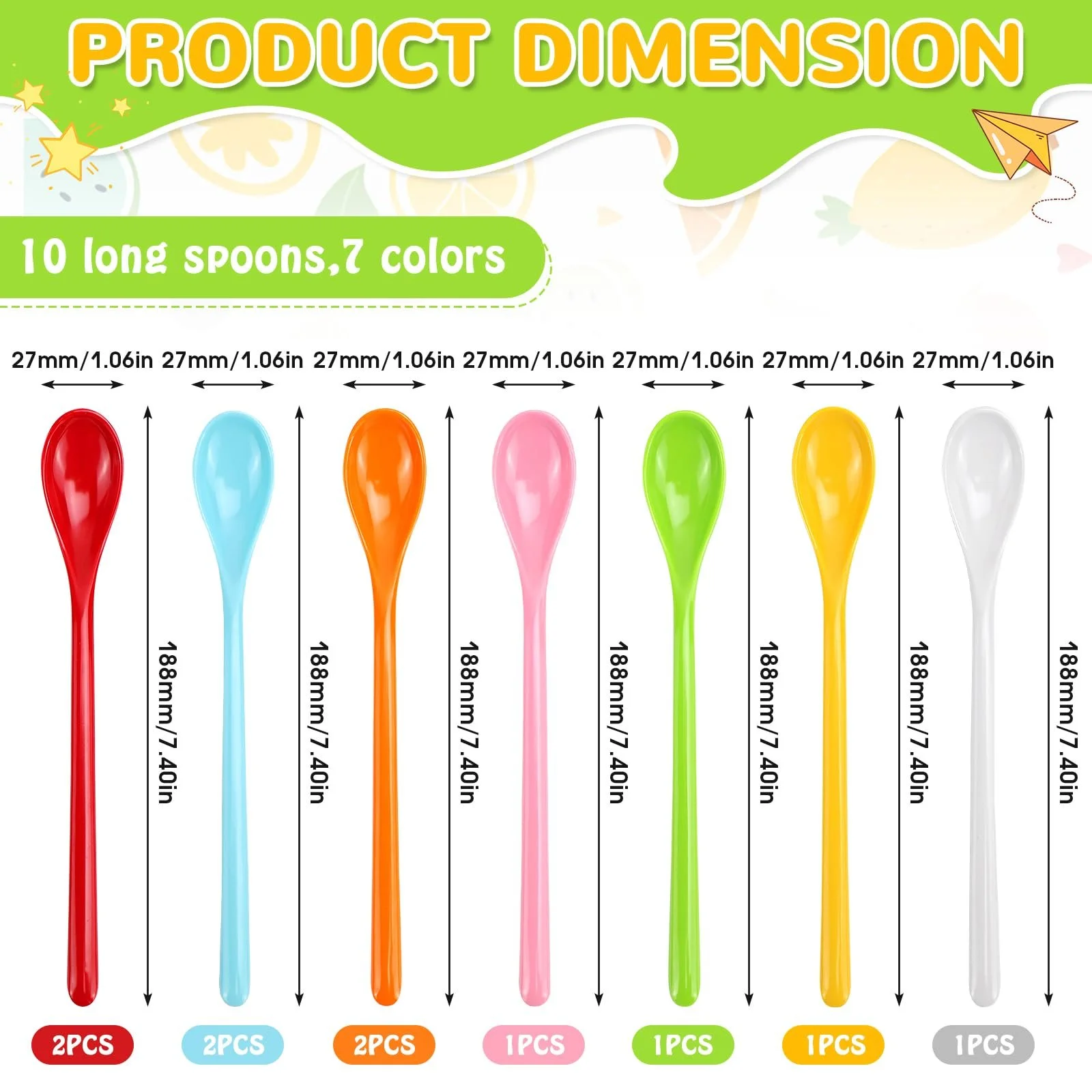 Ложка для морозива, Довга, фото №5