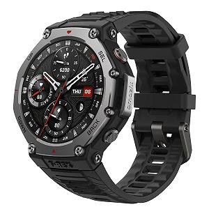 Смарт-годинник Outdoor Amazfit T-Rex 3 48 мм AMOLED, Offline Karten und Navigation, 6 Satellitensysteme Dual Band GPS, 27 днів роботи від акумулятора, NFC, 170 Plus Sportmodus, 45 м Freitauchen - Фото 1
