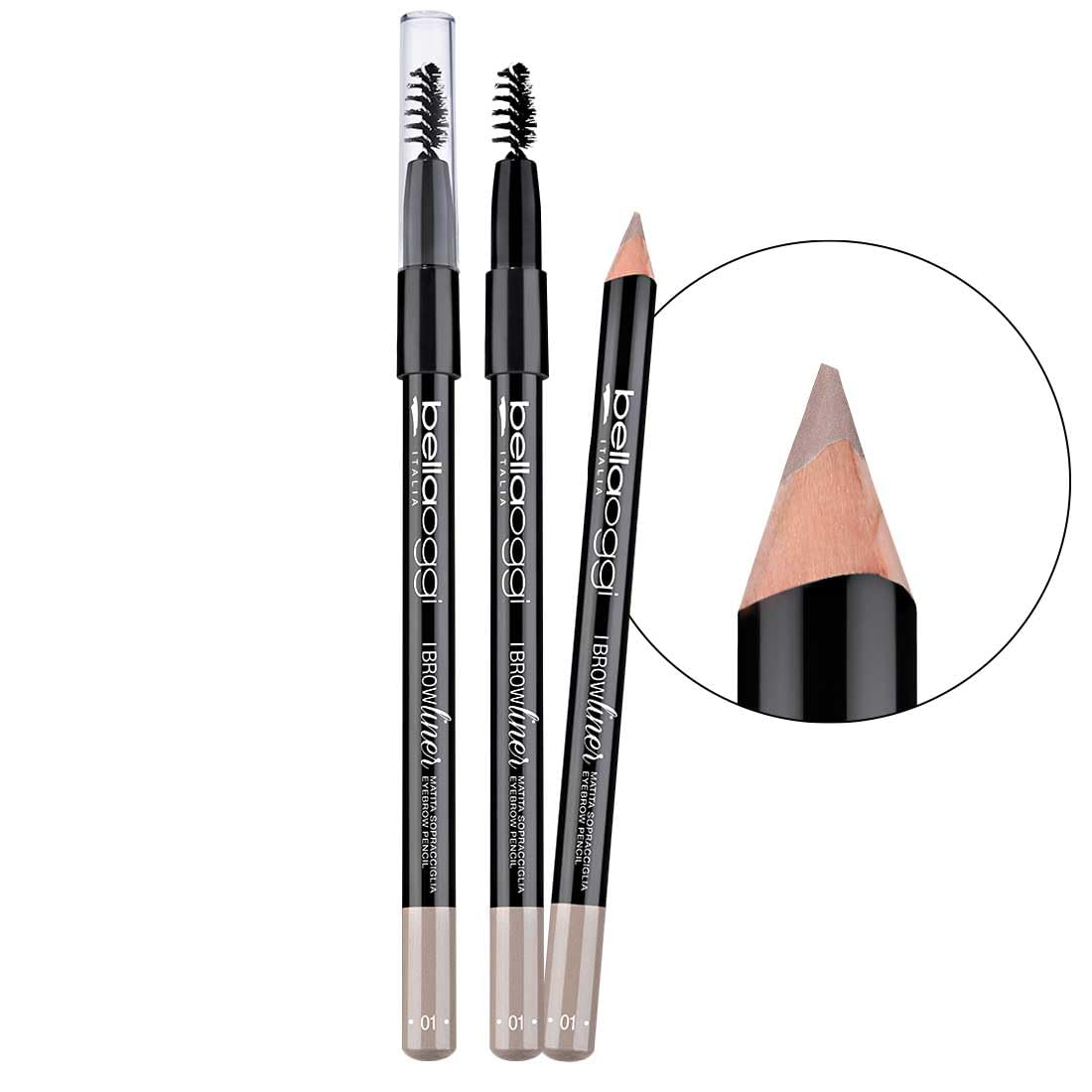 Карандаш Bellaoggi Brow Liner 001 Блонд, фото №2 Карандаш Bellaoggi Brow Liner 001 Блонд, фото №2