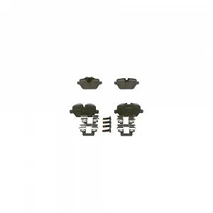 Комплект гальмівних колодок дискового гальма BOSCH 0 986 494 269 для BMW MINI, задня вісь - Фото 1