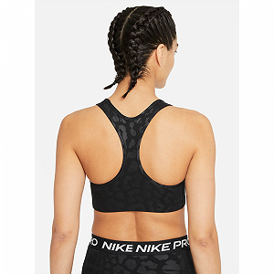 Топ Nike W NP DF SWSH LEPARD SHINE BRA XS synthetic.ua - Фото 1