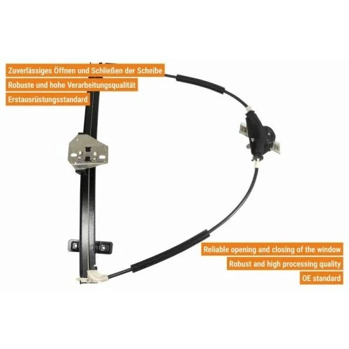 Склопідйомник VAICO Original VAICO Quality V10-0034 для SEAT SKODA VW VAG, фото №2