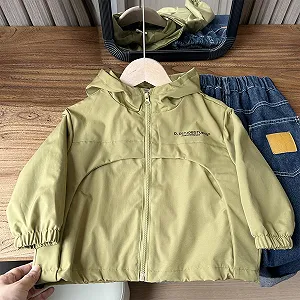 Вітрівка KQIVAM для хлопчиків, легка synthetic.ua - Фото 1