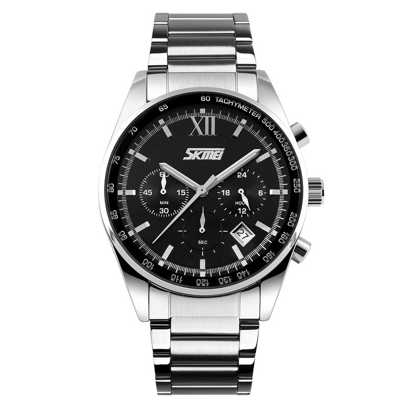 Годинник Skmei 9096BK Чорний, фото №1
