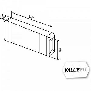 Задний фонарь HELLA VALUEFIT 2VA 357 020-011 левый, правый synthetic.ua - Фото 1