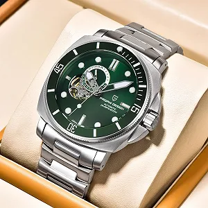 Мужские Часы Pagani Design Механические Автоматические Japan NH39 Водонепроницаемые до 200 м Люминесцентное Сапфировое Стекло Нейлоновый Ремешок synthetic.ua - Фото 1