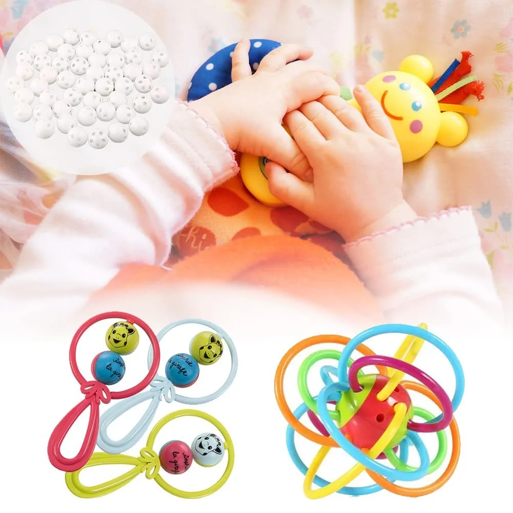 Брязкальце кульки матеріал для наповнення, м'які іграшки пищалка, пищалка для іграшок для домашніх тварин, дитячі іграшки, 24 шт, фото №7 Брязкальце кульки матеріал для наповнення, м'які іграшки пищалка, пищалка для іграшок для домашніх тварин, дитячі іграшки, 24 шт, фото №7