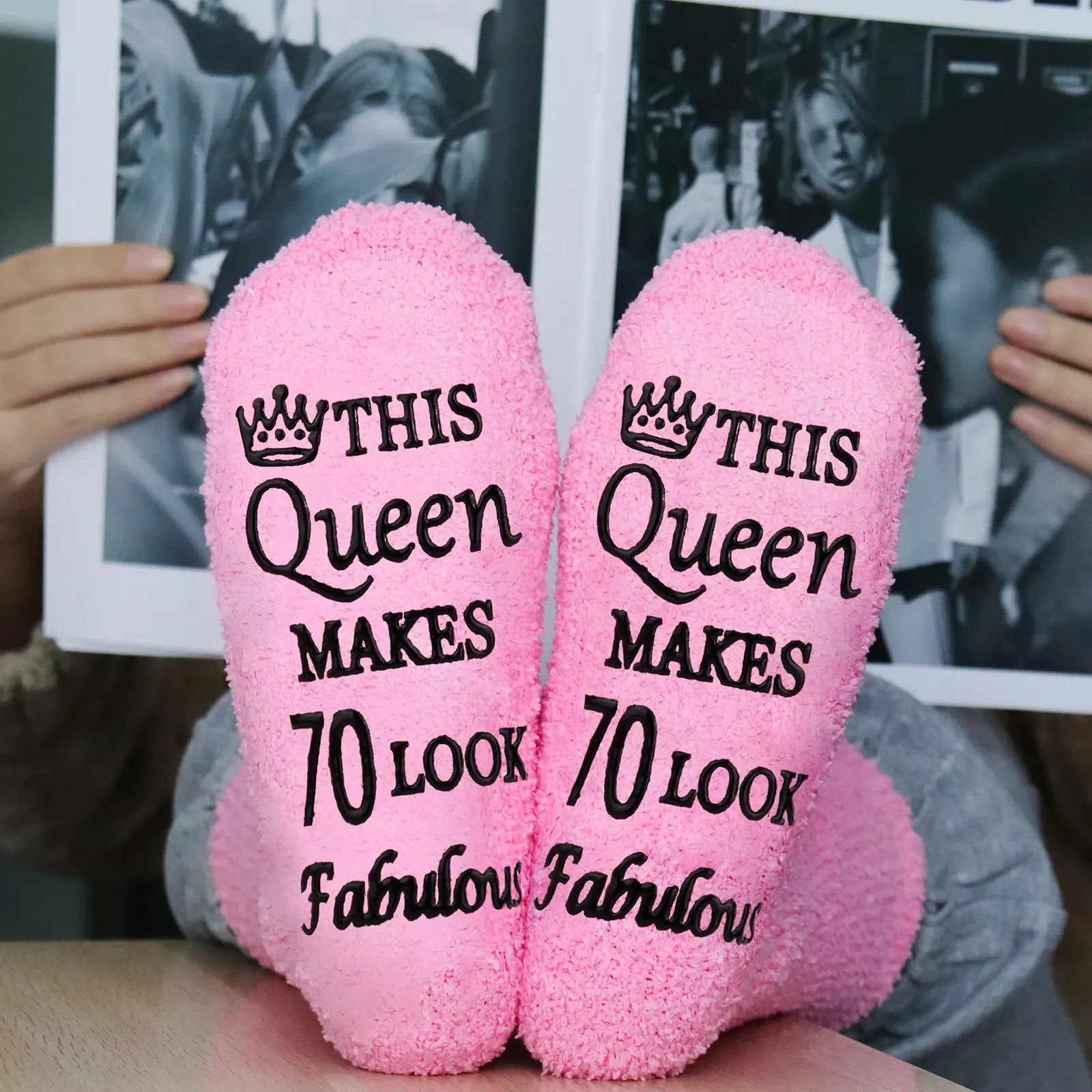 Носки Jeasona Birthday Gifts for Women Birthday Gift Ideas, фото №3