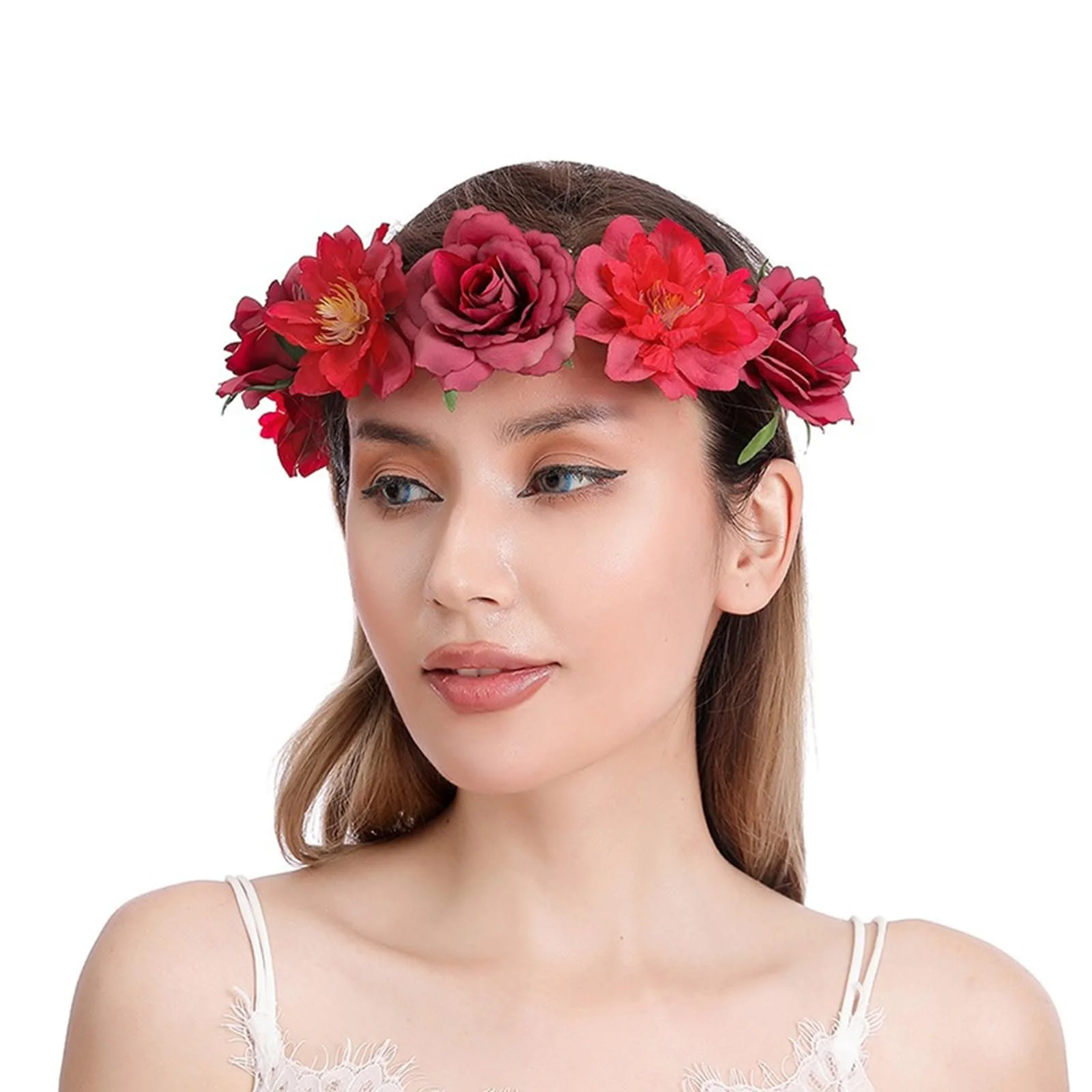 Вінок для волосся Квіти троянди, фото №8