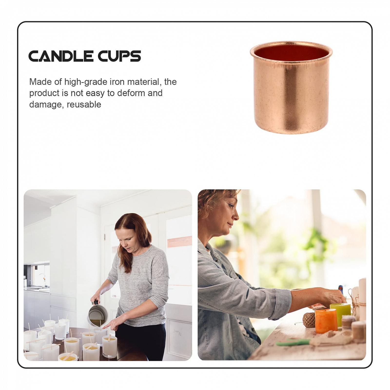 Подсвечник Candle Nozzle 23 мм Набор из 10 Мини подсвечников Декоративные вставки для венка Металлический подсвечник Набор для елочных свечей кукольных свечей пирамидальных свечей, фото №7