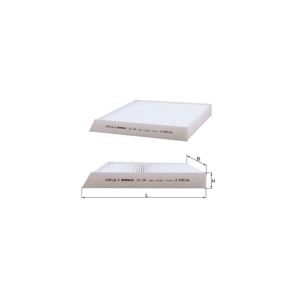 Фильтр салона KNECHT LA 134 для RENAULT для автомобилей с кондиционером, фото №1