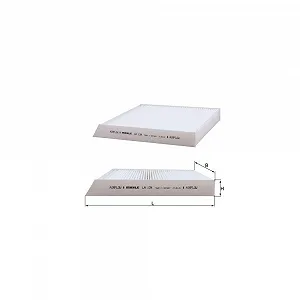 Фільтр салону KNECHT LA 134 для RENAULT для автомобілів з кондиціонером - Фото 1