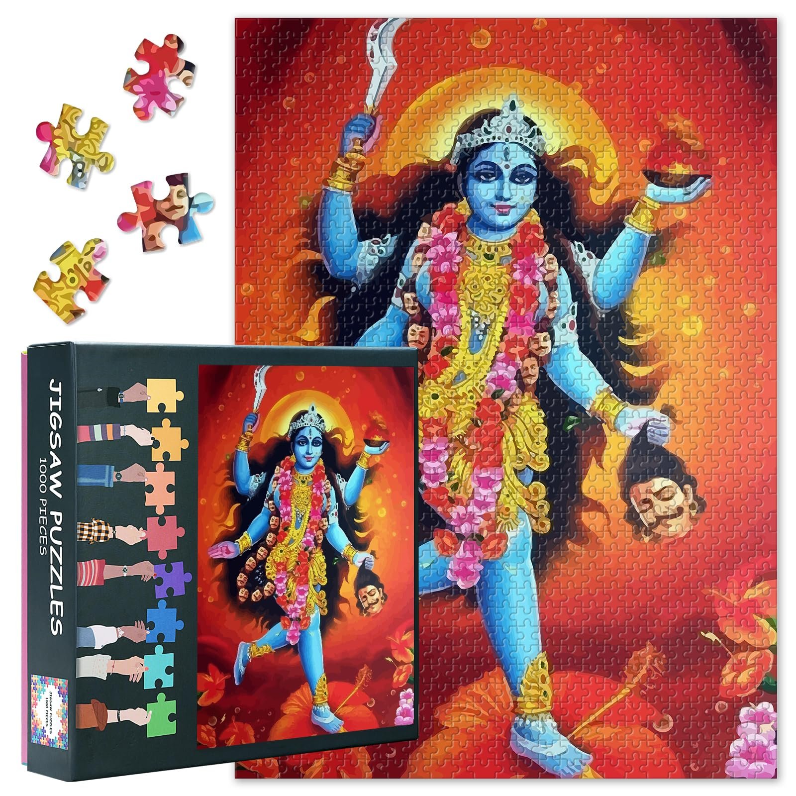 Пазл Kali Goddess of the Day 1000 елементів 50 x 70 см, фото №1 Пазл Kali Goddess of the Day 1000 елементів 50 x 70 см, фото №1