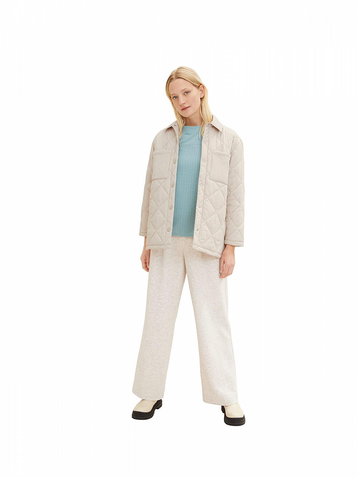 Женская Толстовка с воротником поло TOM TAILOR, фото №2