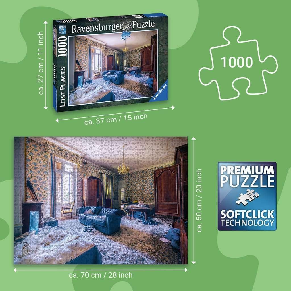 Пазл Ravensburger Dreamy Lost Places 1000 елементів, фото №3