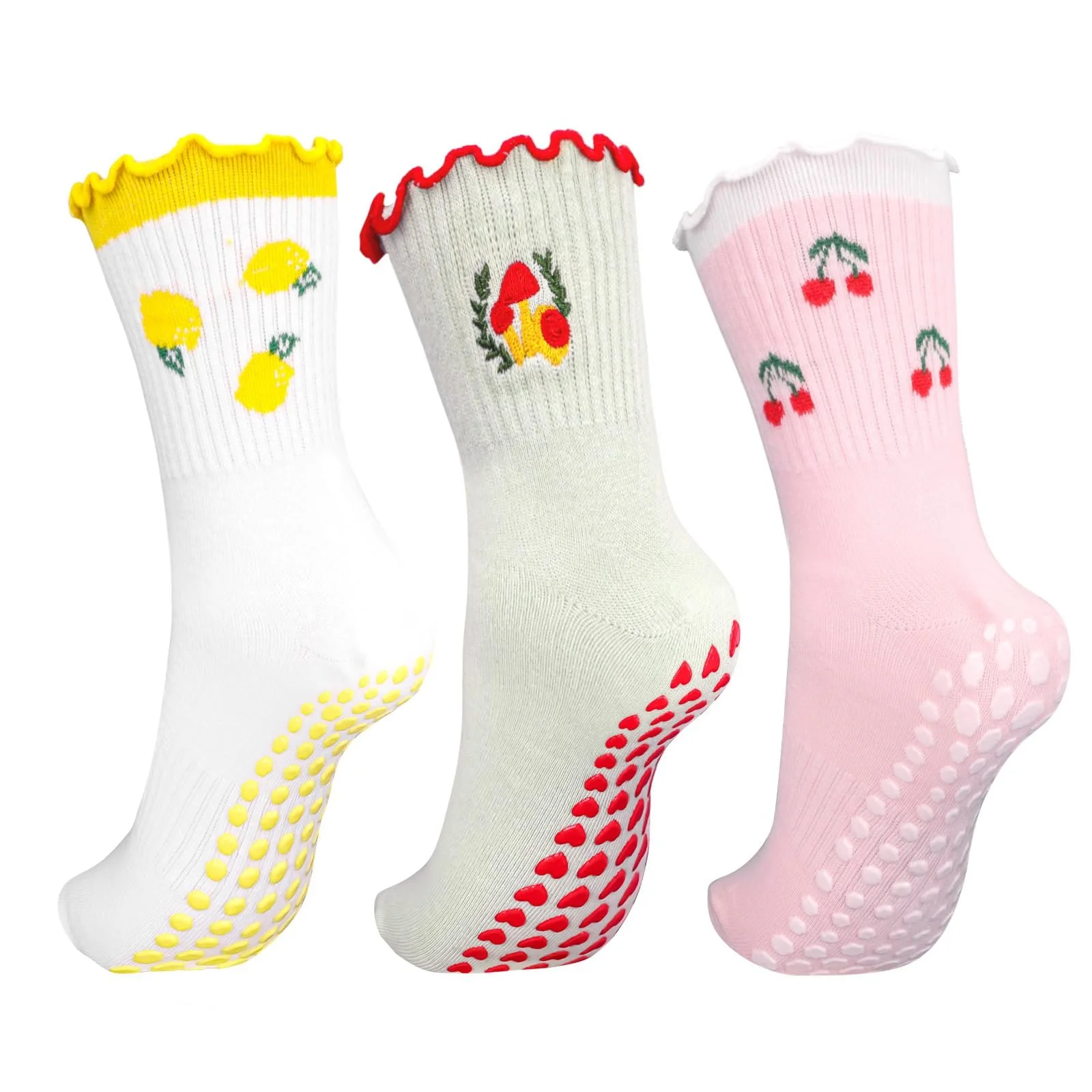 Носки для пилатеса Kaempe, 3 пары, фото №1