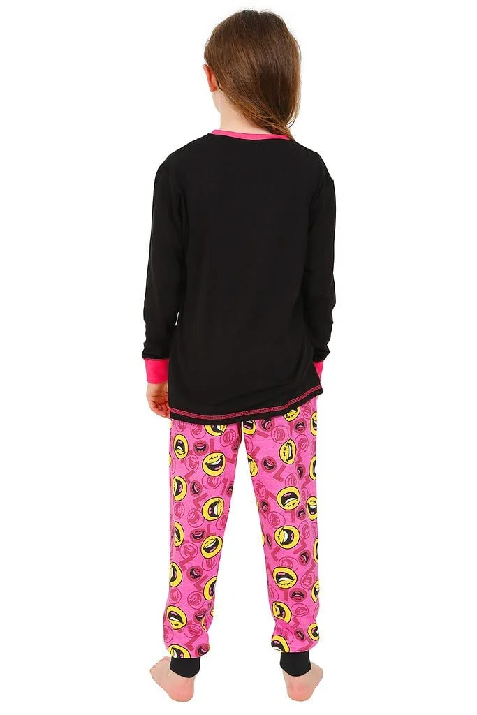 Пижама LOL Смайлик Emoji Laugh Loud Длинная PJ для девочки 9-15 лет, фото №2 Пижама LOL Смайлик Emoji Laugh Loud Длинная PJ для девочки 9-15 лет, фото №2