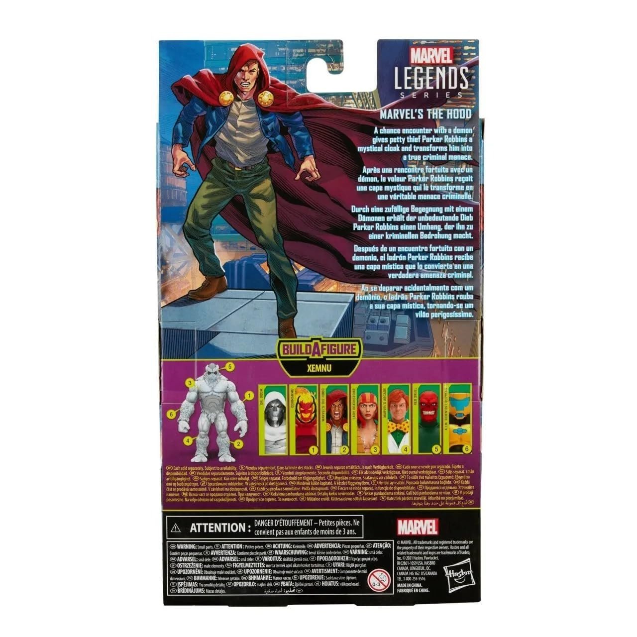Фигурка Marvel Legends Cloak Multicoloured, фото №5