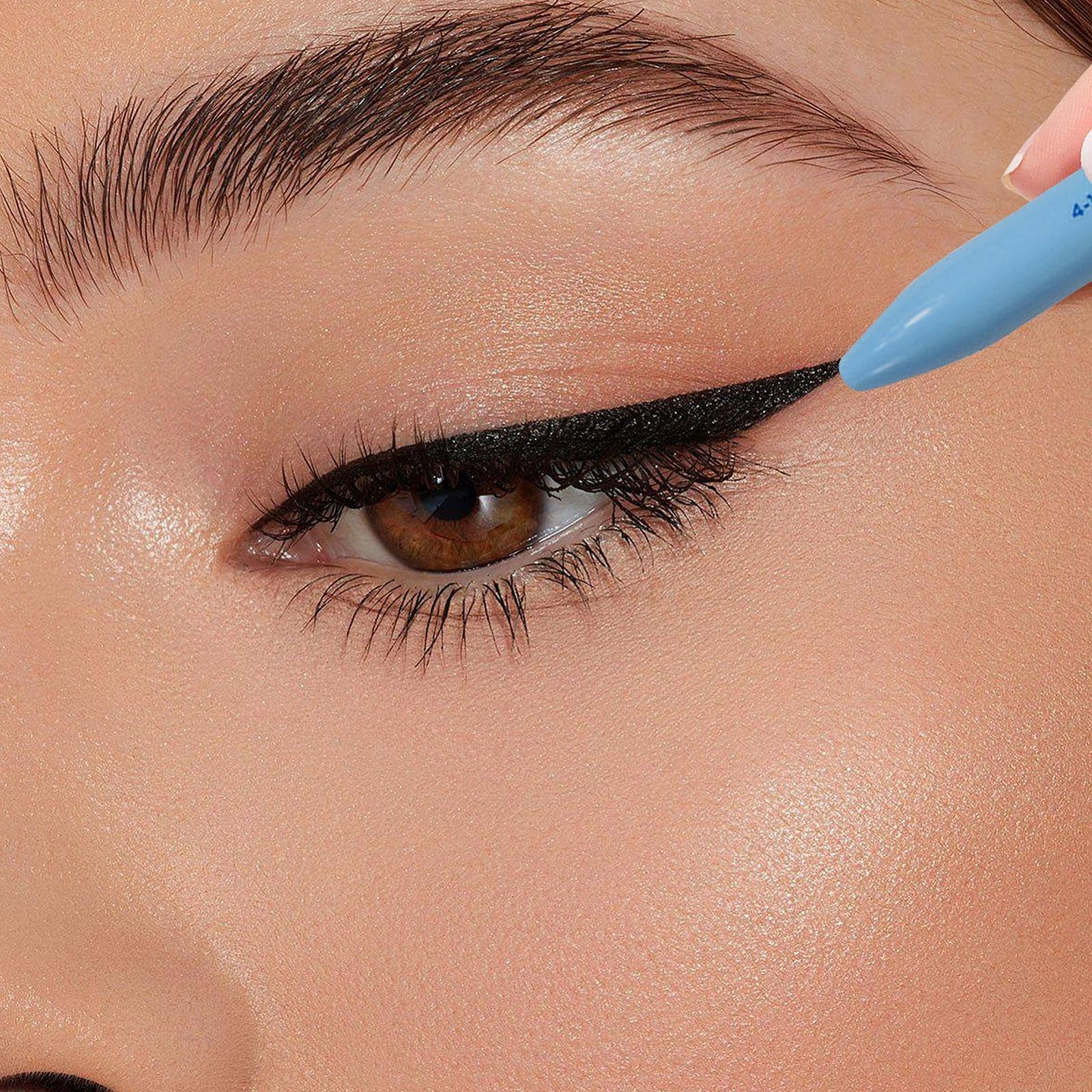 Карандаш для макияжа 4 в 1, карандаш для бровей, водостойкий, фото №7