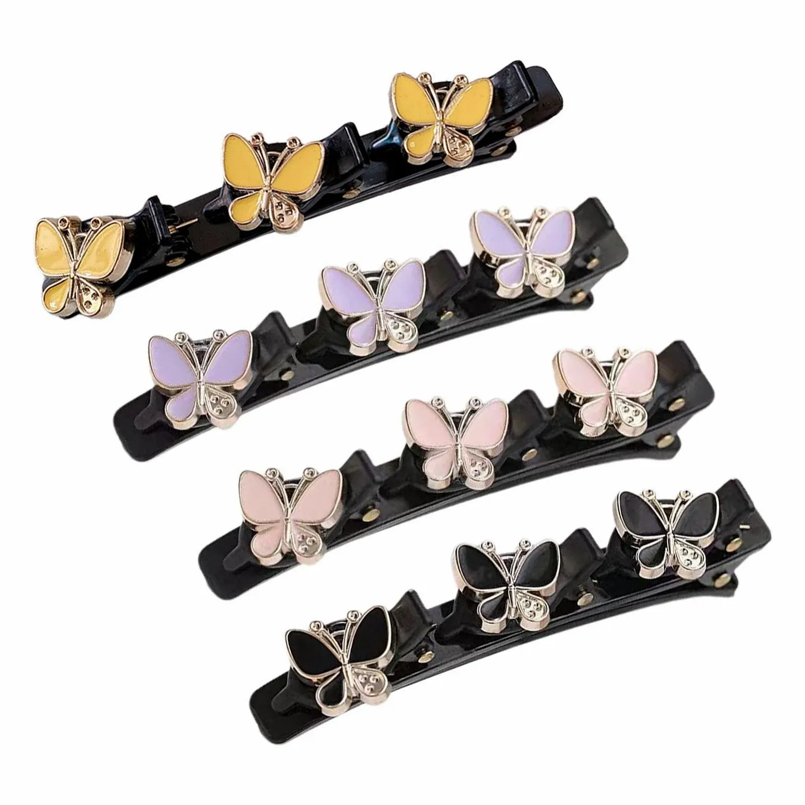 Заколка для волос Glitter Creative с 3 маленькими зажимами для плетения волос для милых девушек, блестящая, фото №9 Заколка для волос Glitter Creative с 3 маленькими зажимами для плетения волос для милых девушек, блестящая, фото №9