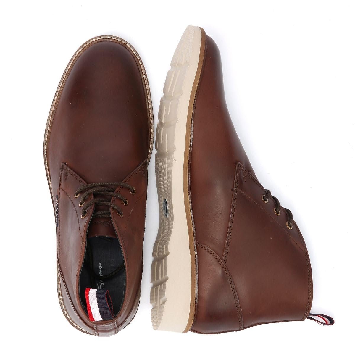 Ботинки Ben Sherman Hampton Кожа Красный, фото №8