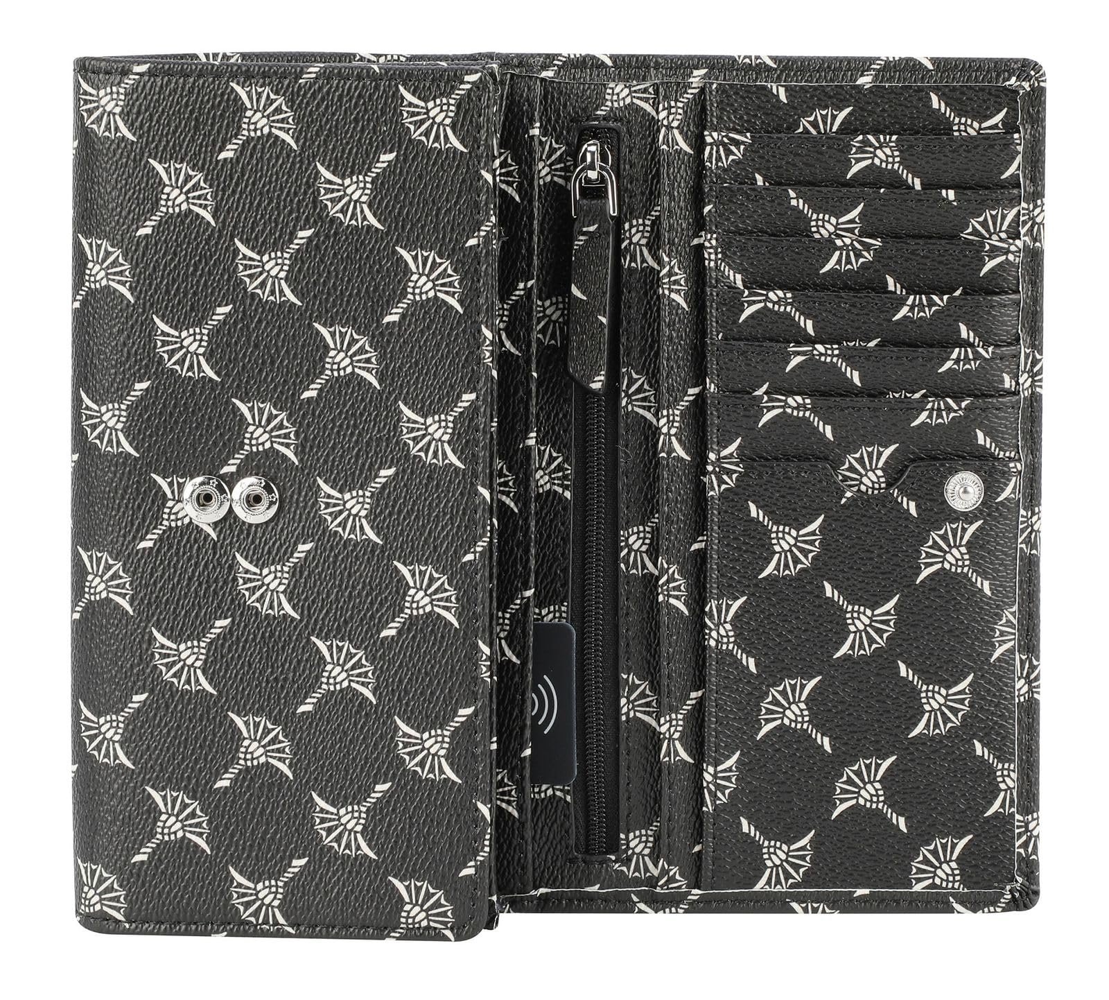 Кошелек Joop! Cortina 1.0 Europe 10cc 18 cm RFID Черный, черный, фото №2