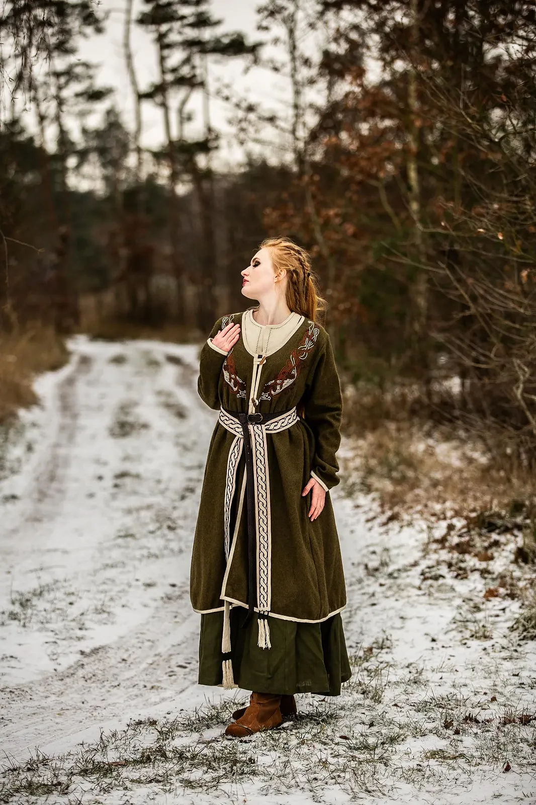 Пальто Leonardo Carbone Viking Birka Skadi Класичний, фото №6