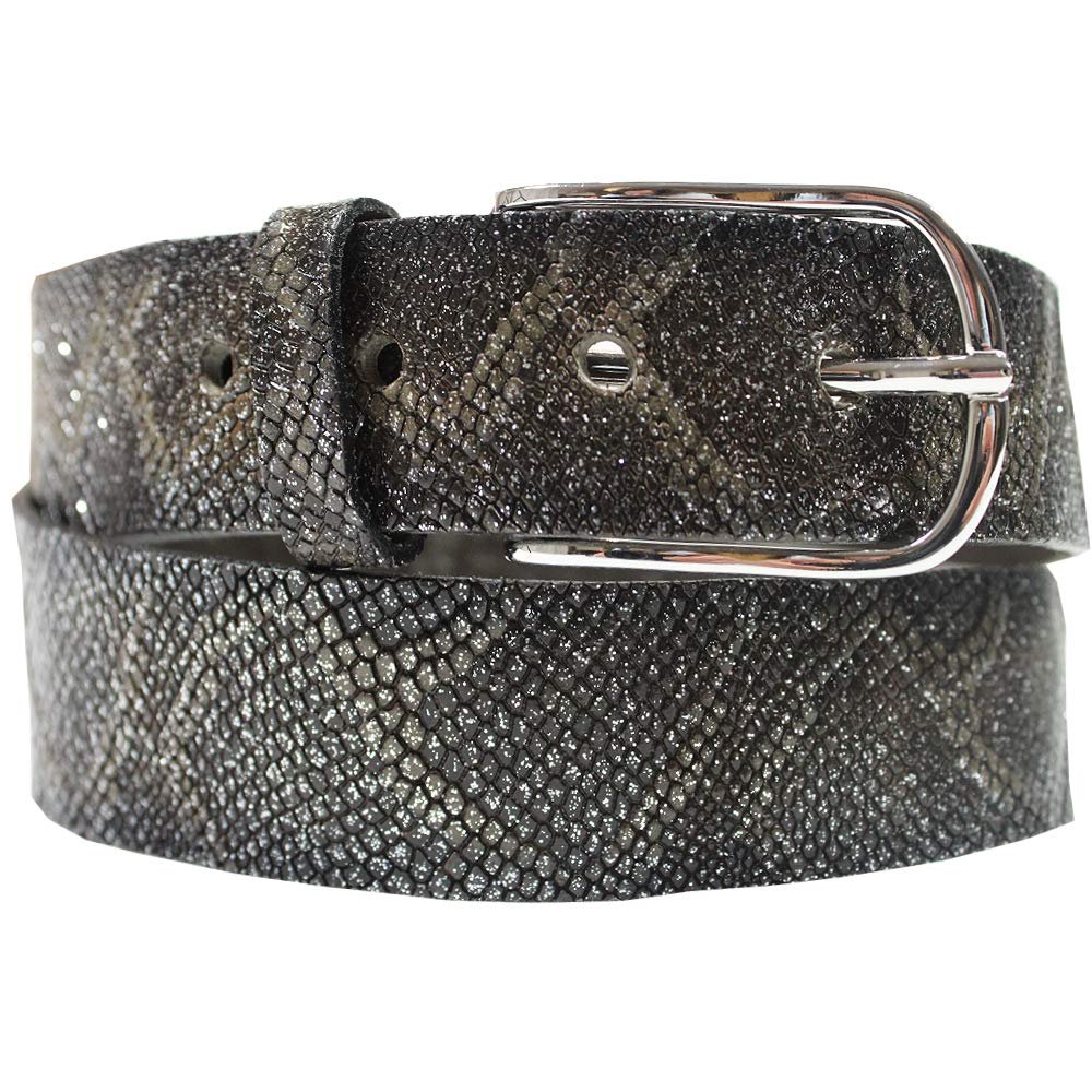 Ремінь Жіночий Vanzetti Selection Шкіра Python Ширина 3.5см Коньяк 80-105см, фото №1
