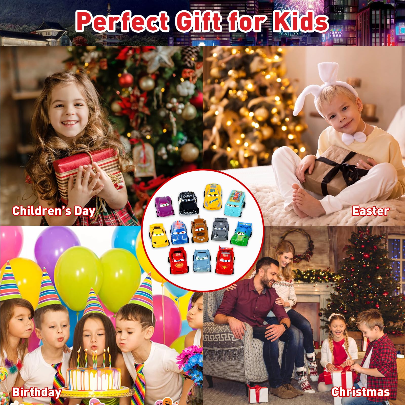 Іграшковий автомобіль Lightning McQueen Набір 12 металевих автомобілів, фото №7 Іграшковий автомобіль Lightning McQueen Набір 12 металевих автомобілів, фото №7