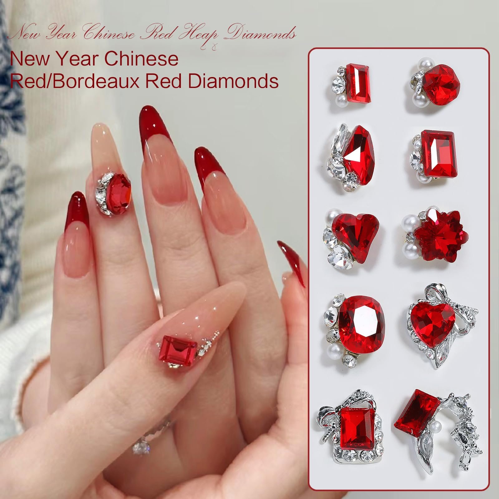 Прикраси для нігтів 5 шт. для жінок, які стежать за модою, фото №6