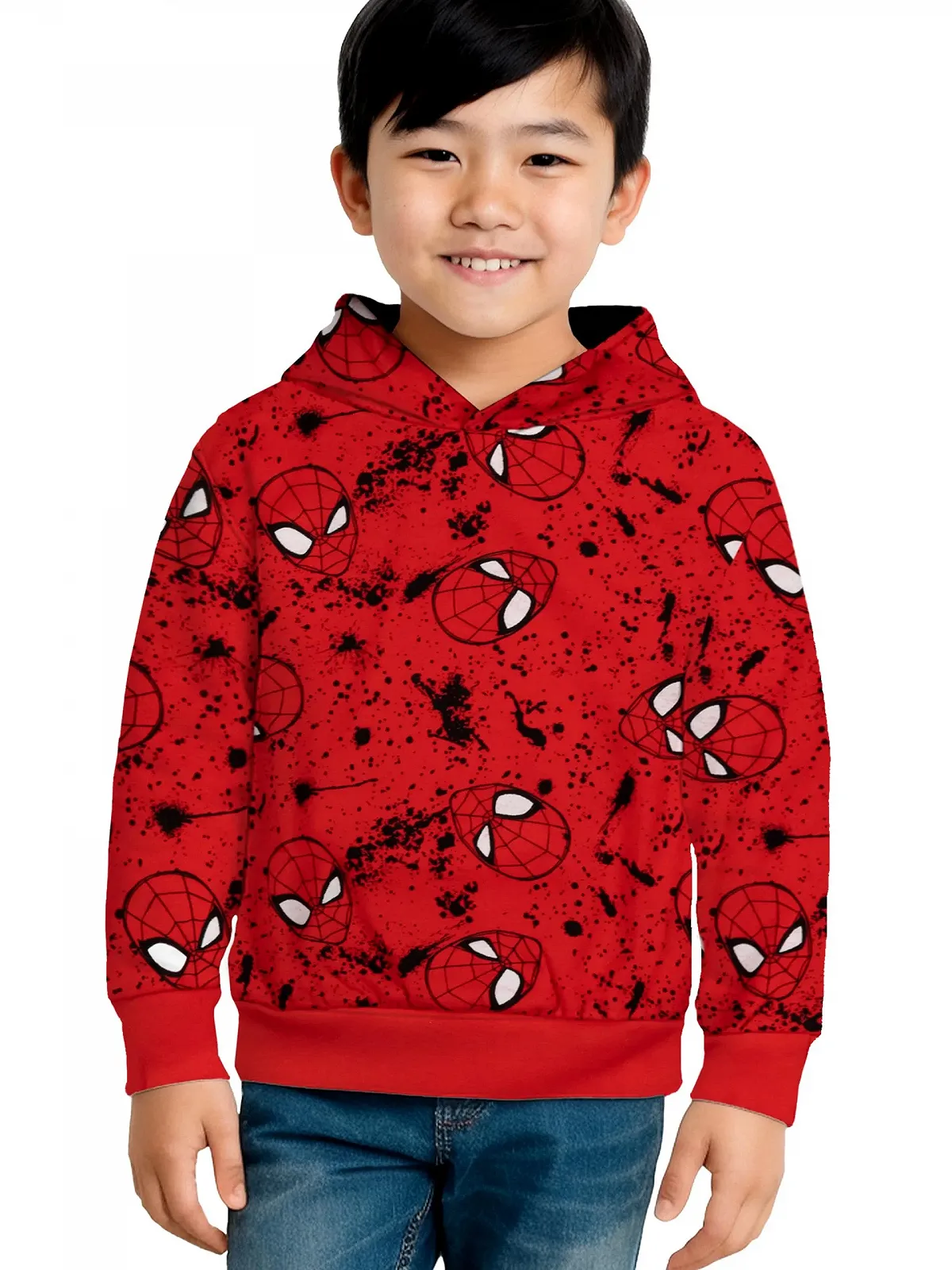 Худі Marvel Spiderman для хлопчиків Червоний, фото №1