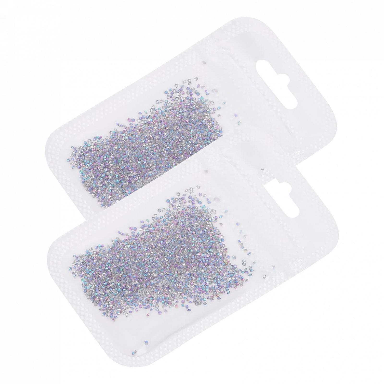 Микро бриллианты для ногтей Beavorty Аксессуары для маникюра Украшения для маникюра Аксессуары для искусственных ногтей Бриллианты для ногтей Стеклянные стразы для ногтей, фото №1