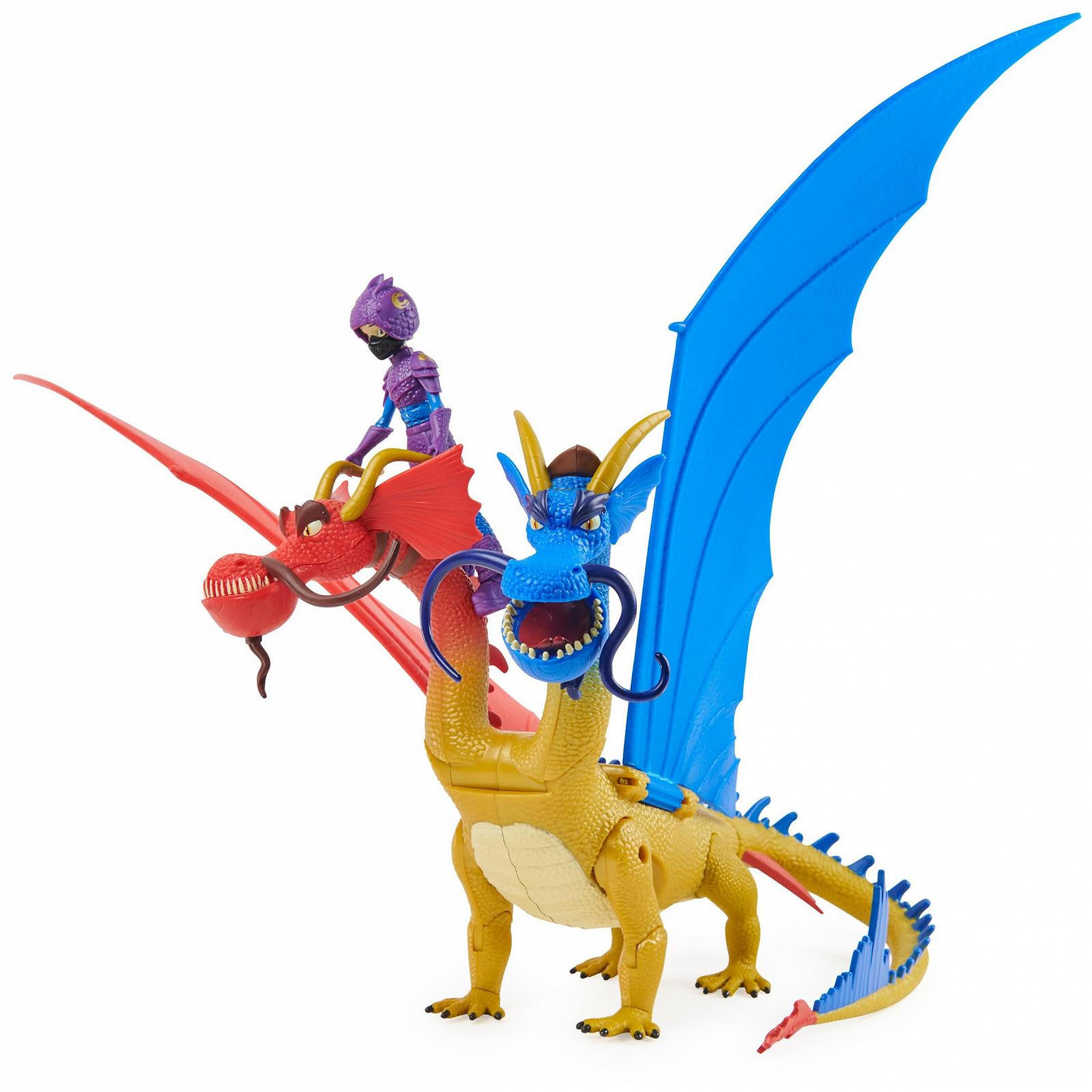 Фігурка DreamWorks Dragons The Nine Realms Wu and Wei and Jun, фото №3