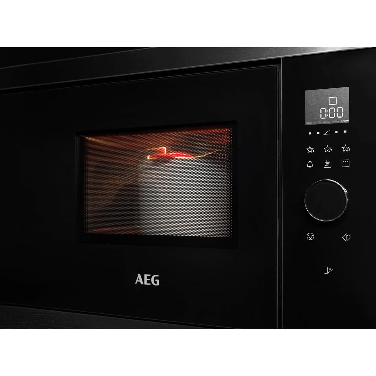 Встраиваемая микроволновая печь AEG Stainless Steel Anti-fingerprint, фото №6 Встраиваемая микроволновая печь AEG Stainless Steel Anti-fingerprint, фото №6