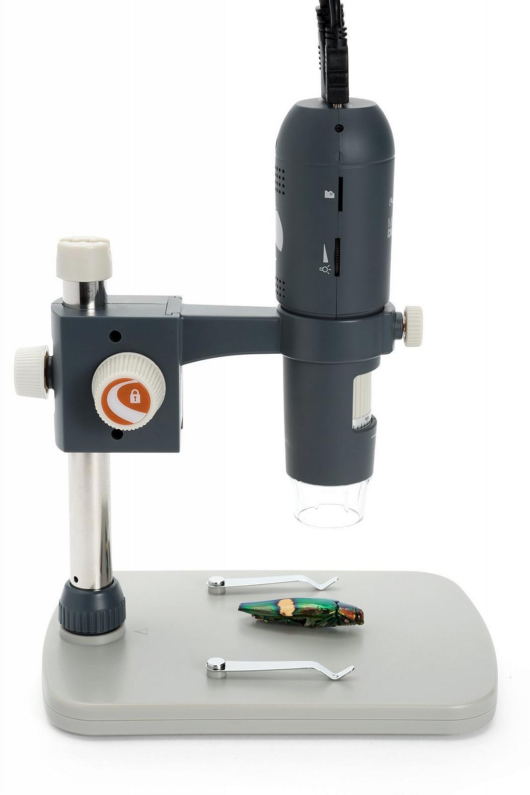 Микроскоп цифровой Celestron MicroDirect 1080P HDMI портативный - Зеленый, фото №4