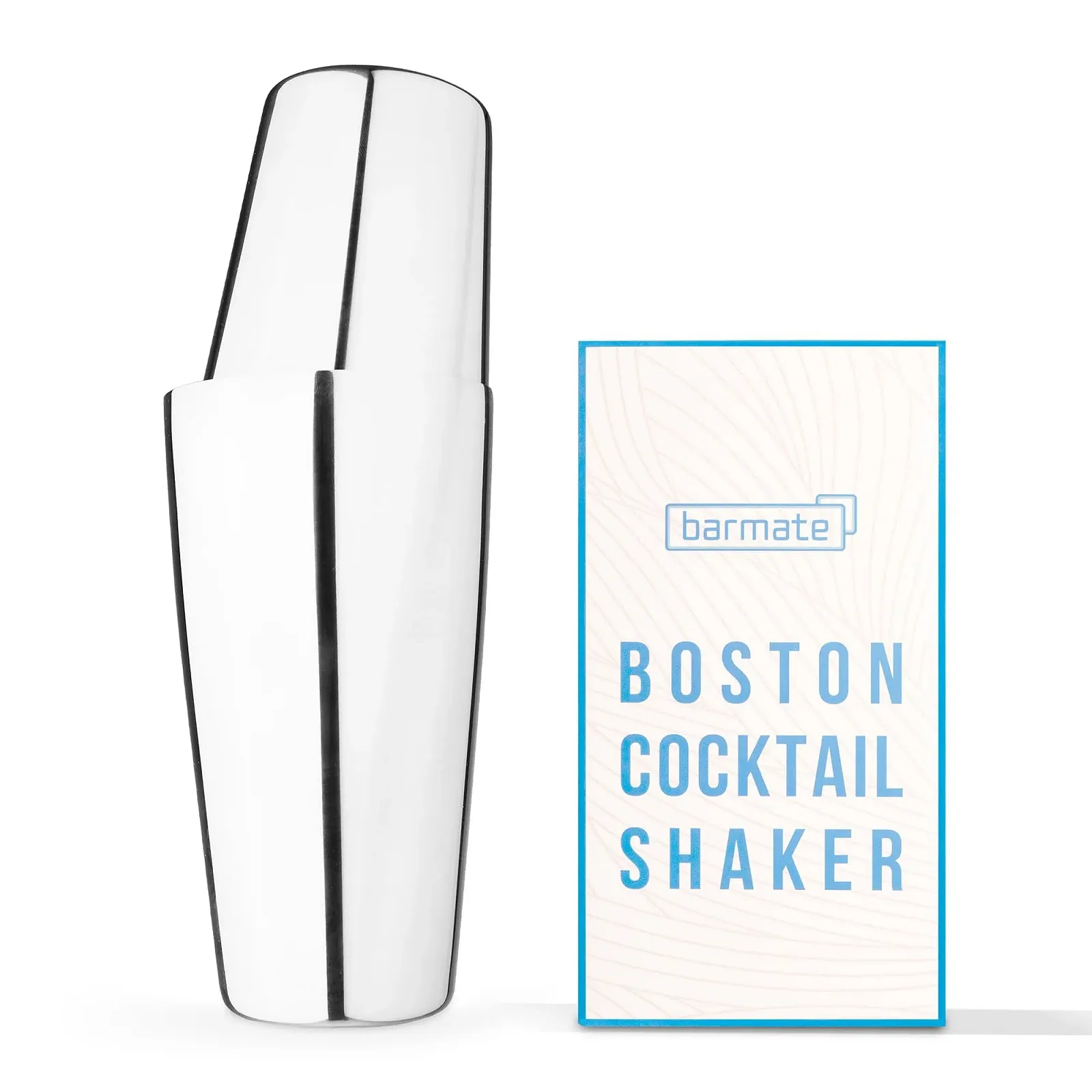 Коктейльный шейкер Barmate Boston Professional, нержавеющая сталь, 750 мл (без гравировки), фото №1