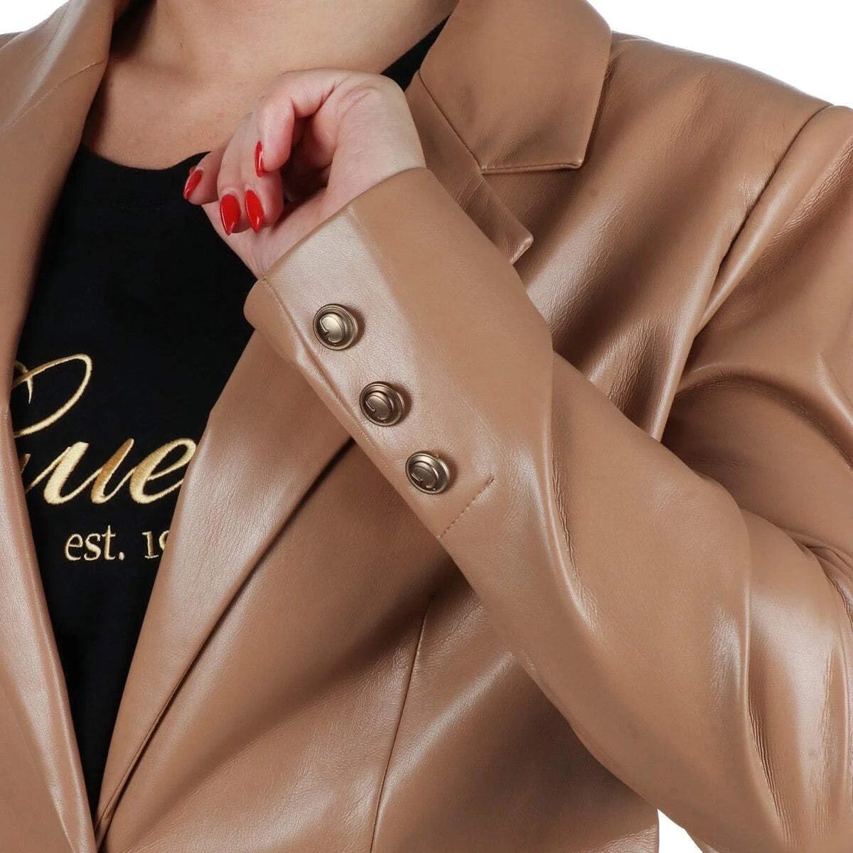 Жіночий блейзер GUESS Колір Camel, фото №4 Жіночий блейзер GUESS Колір Camel, фото №4