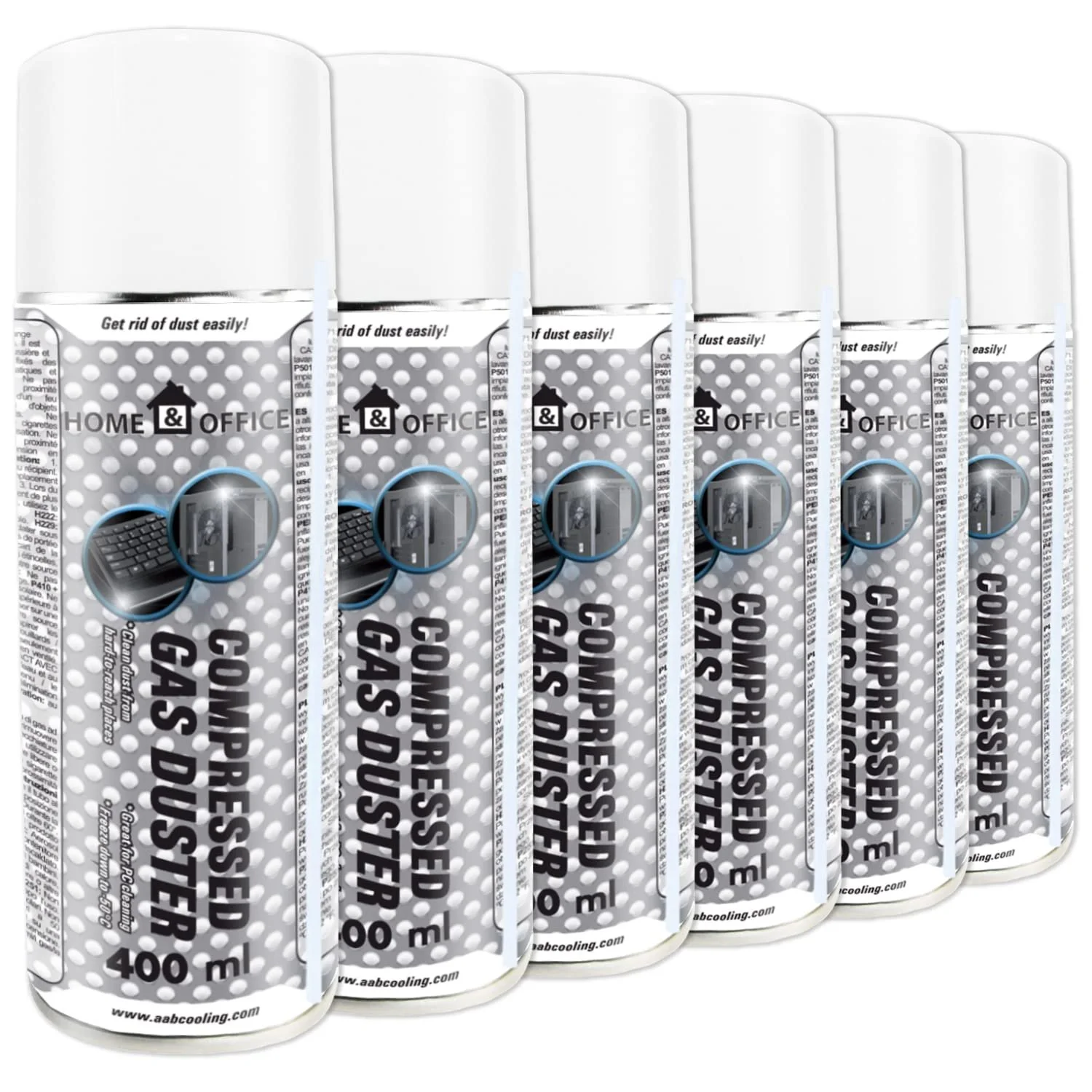 Спрей стиснене повітря AABCOOLING K3 6 x 400 мл, фото №1 Спрей стиснене повітря AABCOOLING K3 6 x 400 мл, фото №1