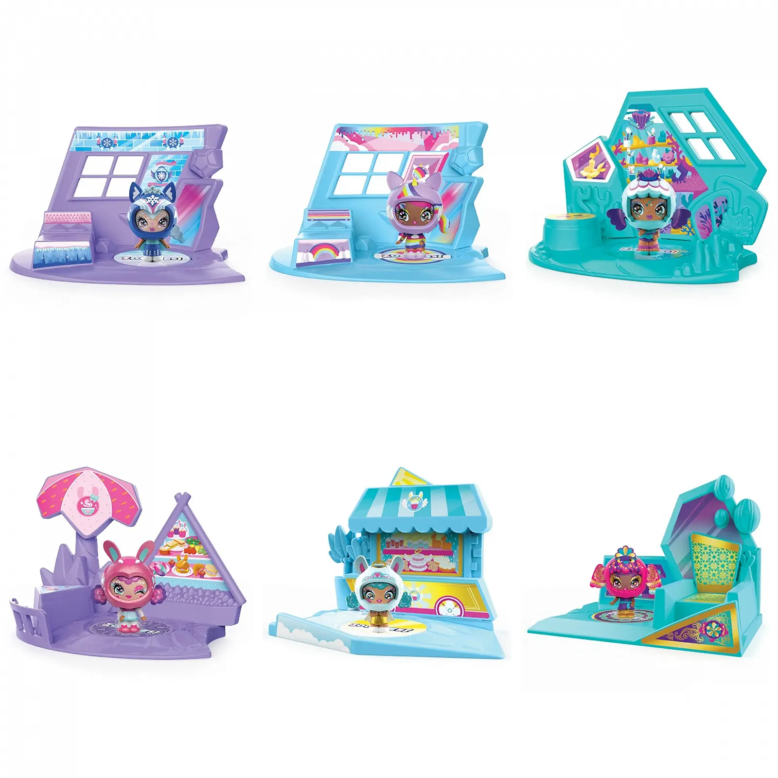 Фигурка Zoobles Z-Girlz Коллекционная с механизмом трансформации и сюрпризом Happitat (Ассорти), фото №3 Фигурка Zoobles Z-Girlz Коллекционная с механизмом трансформации и сюрпризом Happitat (Ассорти), фото №3