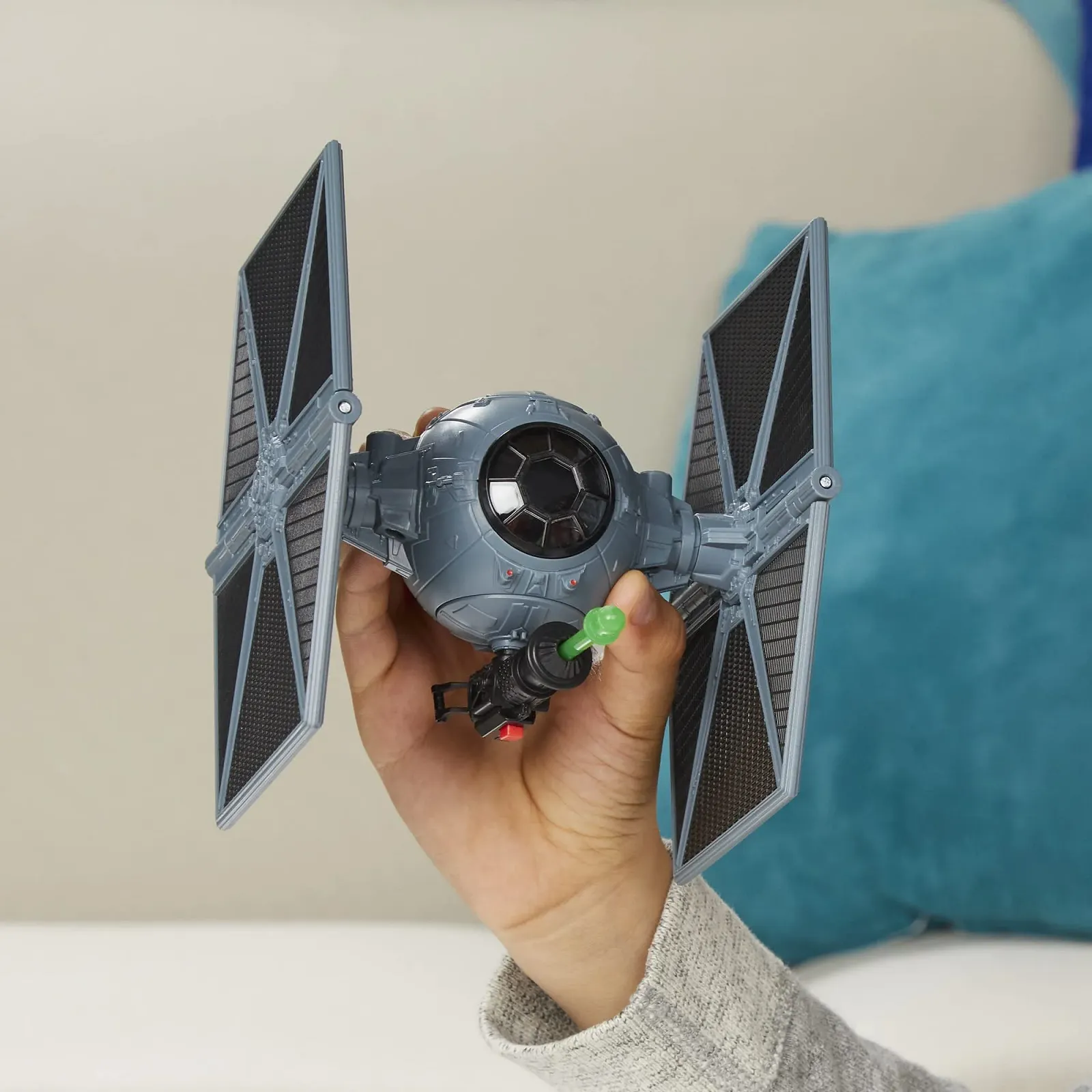 Фигурка и транспорт Star Wars Mission Fleet Stellar Class Moff Gideon Outland TIE Hunter Attack of the Empire 6 см, фото №7