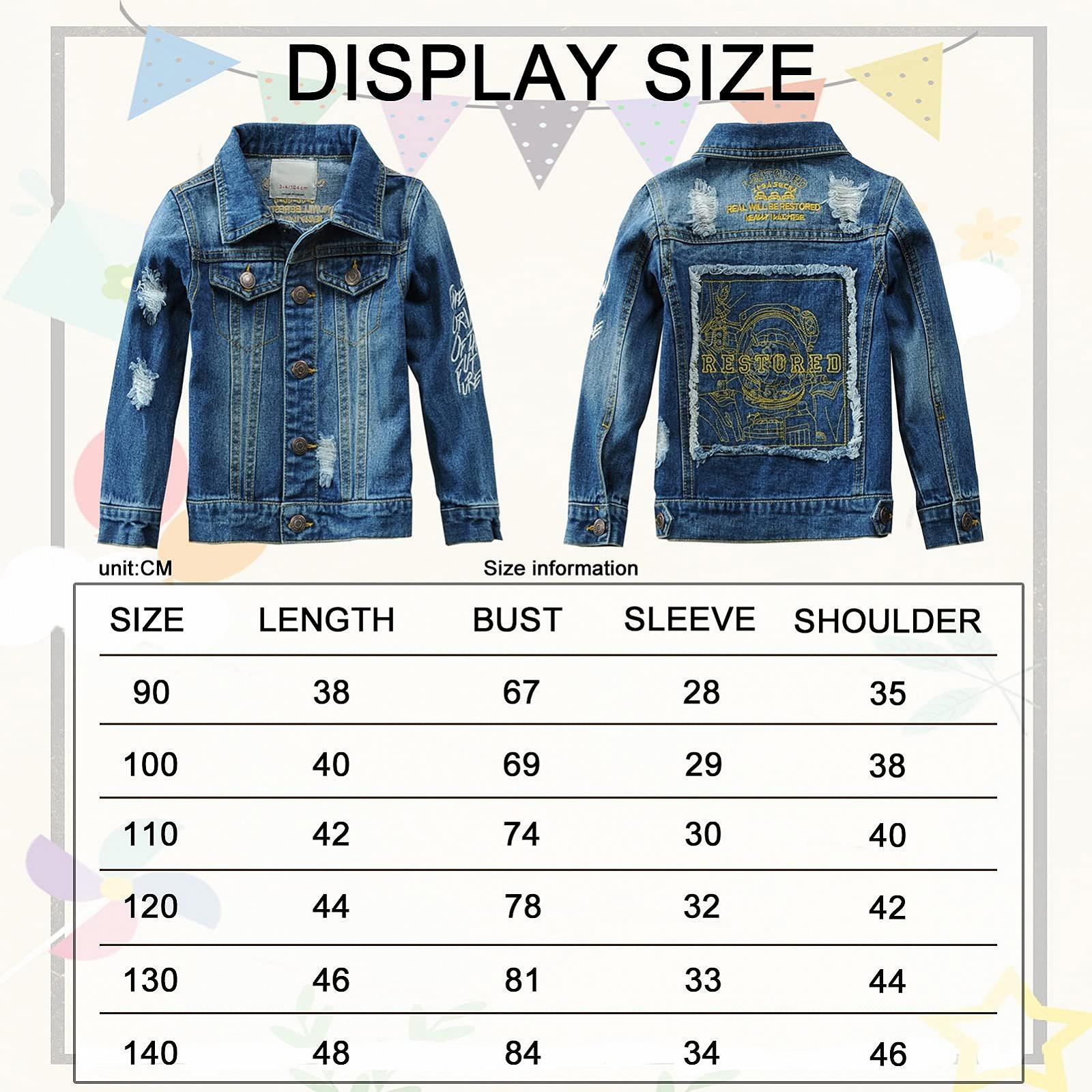 Джинсова куртка для хлопчиків L SERVER, денімова, бавовняна, весняно-осіння, фото №3 Джинсова куртка для хлопчиків L SERVER, денімова, бавовняна, весняно-осіння, фото №3